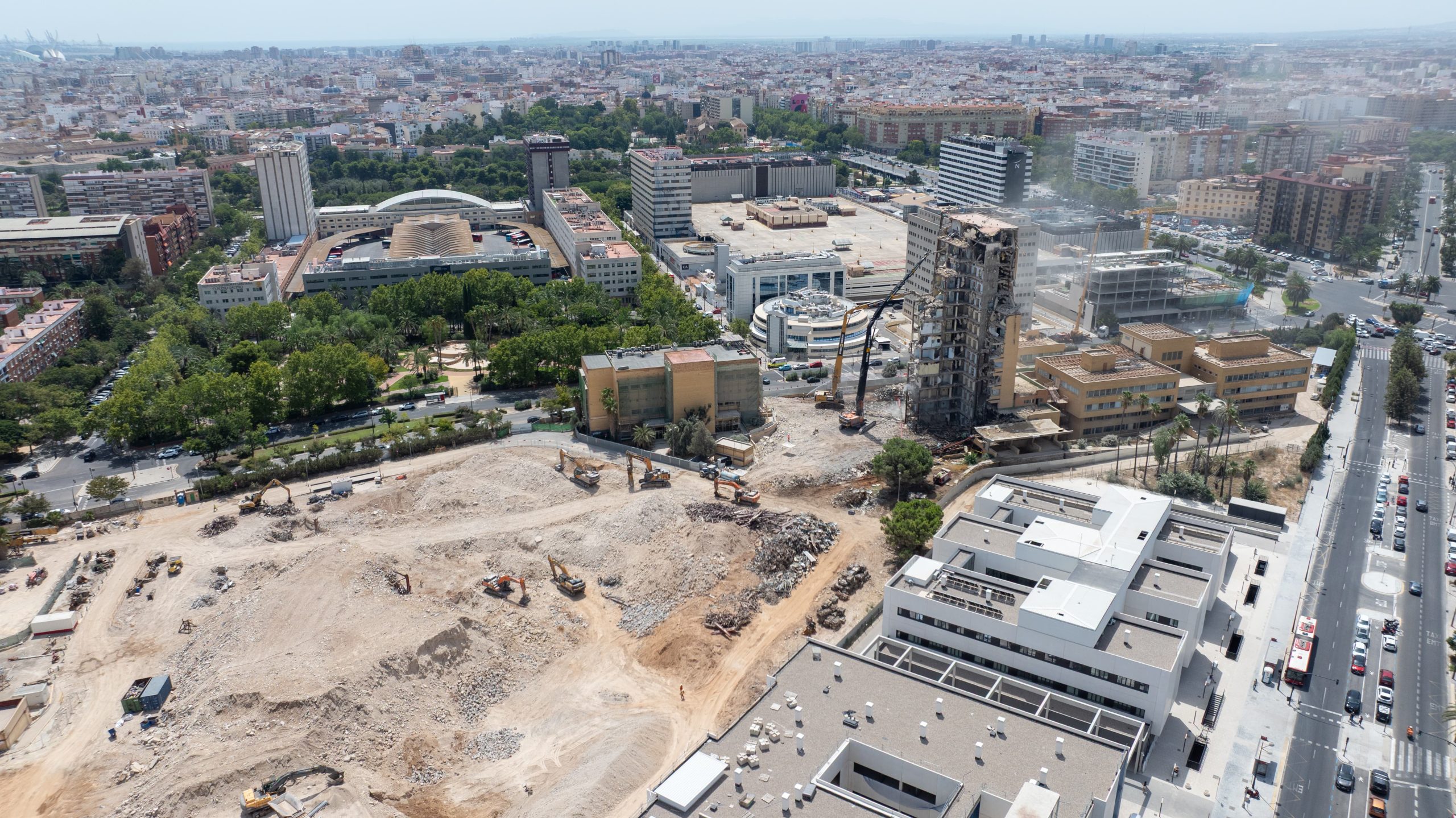 Demolición edificio